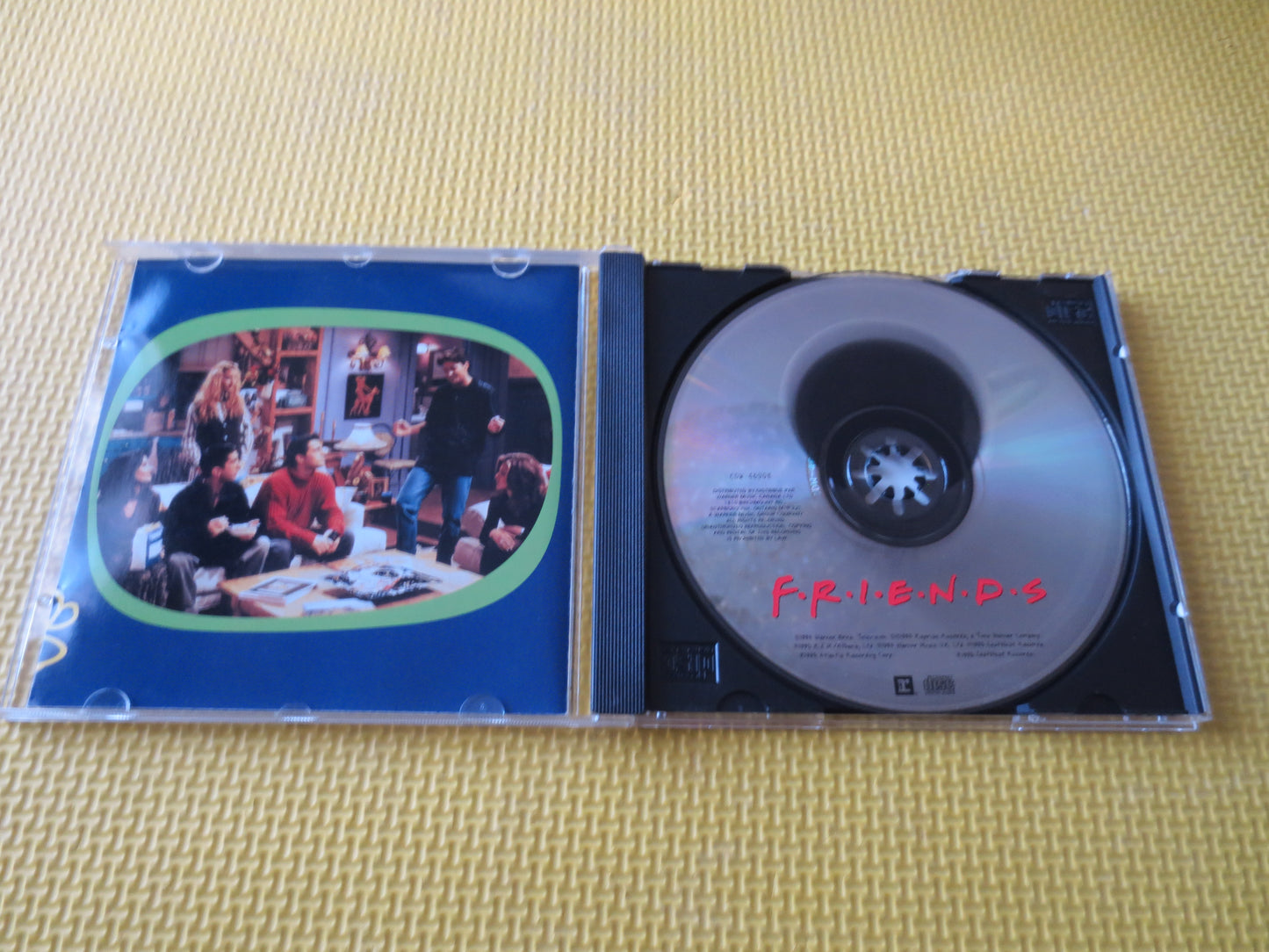 FRIENDS, SOUNDTRACK Cd, FRIENDS Cd, Pop Music Cd, Pop Songs, Pop Music, Pop Cd, Jazz, Original Cd, 1995 Compact Discs