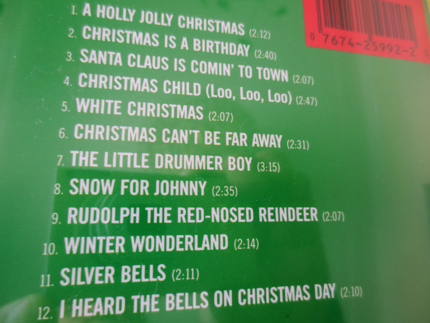 BURL IVES, CHRISTMAS Album, Christmas Music Cd, Christmas Cd, Burl Ives Cds, Burl Ives Christmas, Folk Song, 1987 Compact Disc