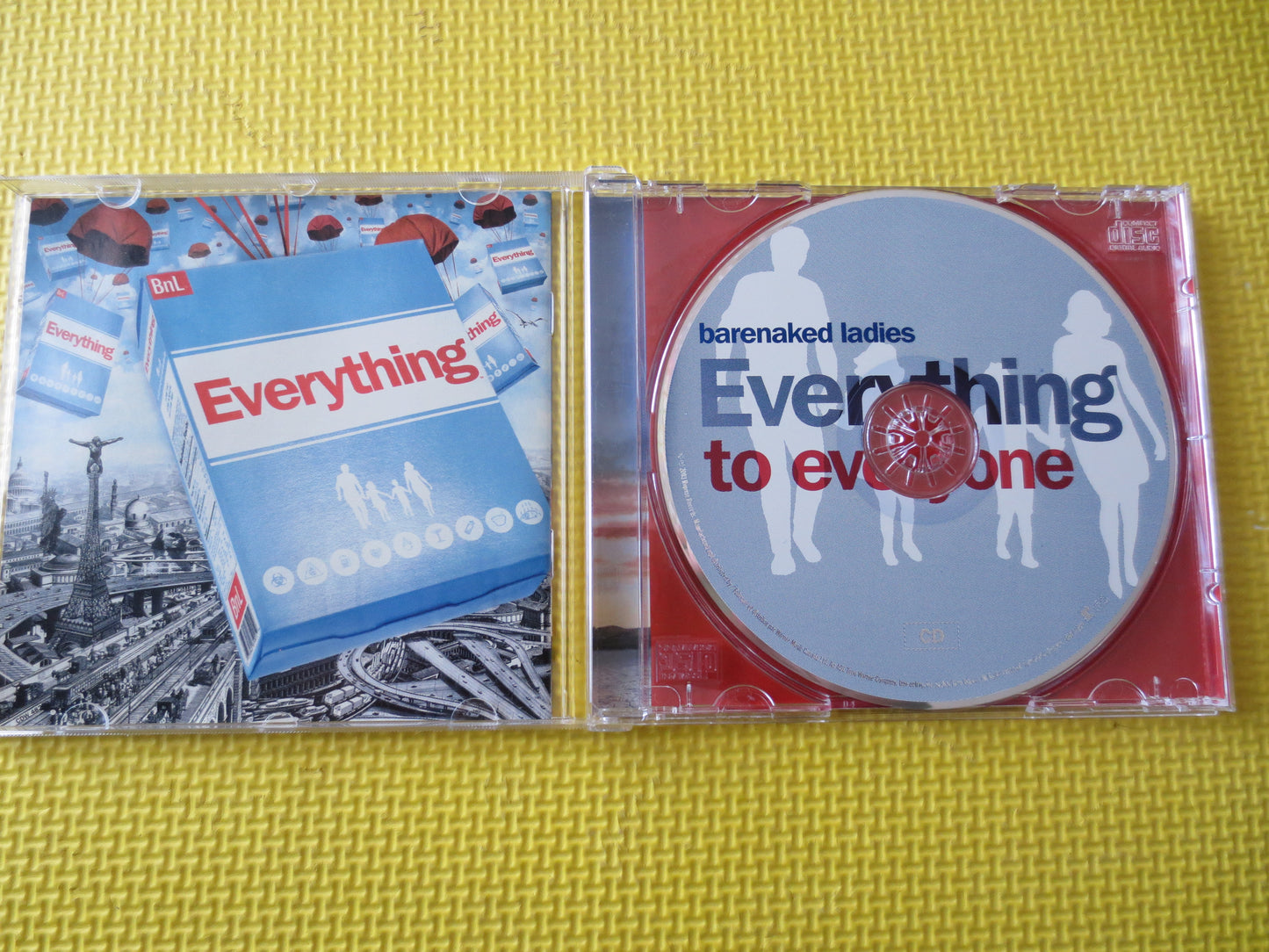 BARENAKED LADIES, EVERYTHING to Everybody, Barenaked Ladies Cd, Barenaked Ladies Lp, Rock Cd, Classic Rock Cd, Compact Discs