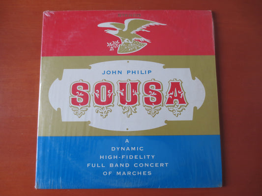 JOHN PHILIP SOUSA, Marching Band Album, Vintage Vinyl, Record Vinyl, Records, Vinyl Records, Band Vinyl, Lps, 1958 Records