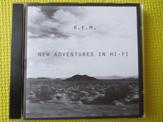 R.E.M., NEW ADVENTURES, R.E.M. Cd, R.E.M. Lp, Music Cd, Rock Music Cd, Pop Cd, R.E.M. Song, Rock Cds, Cds, 1996 Compact Disc