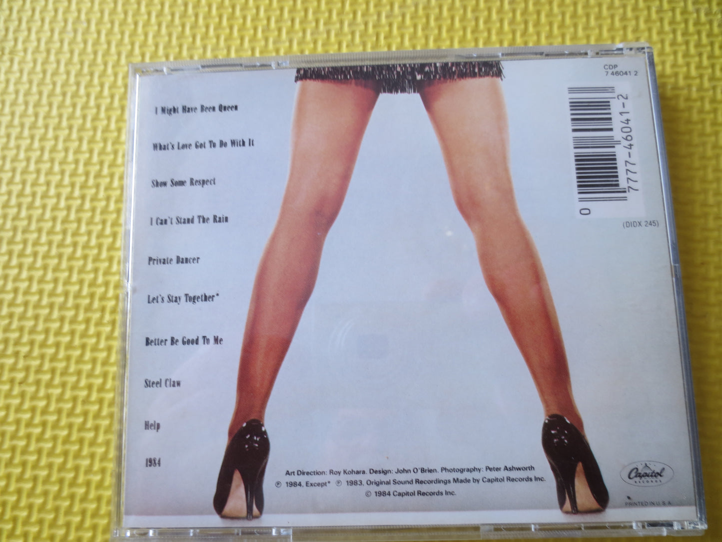 TINA TURNER, PRIVATE Dancer, Tina Turner Lp, Rock Cd, Classic Rock Cd, Music Cd, Cd Music, Disco Cd, Cds, 1984 Compact Disc