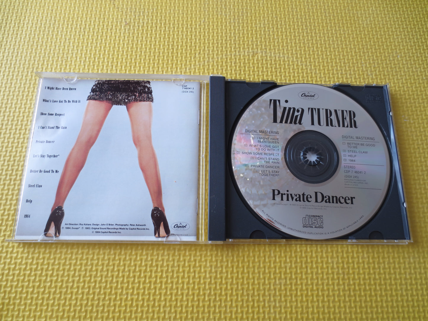 TINA TURNER, PRIVATE Dancer, Tina Turner Lp, Rock Cd, Classic Rock Cd, Music Cd, Cd Music, Disco Cd, Cds, 1984 Compact Disc