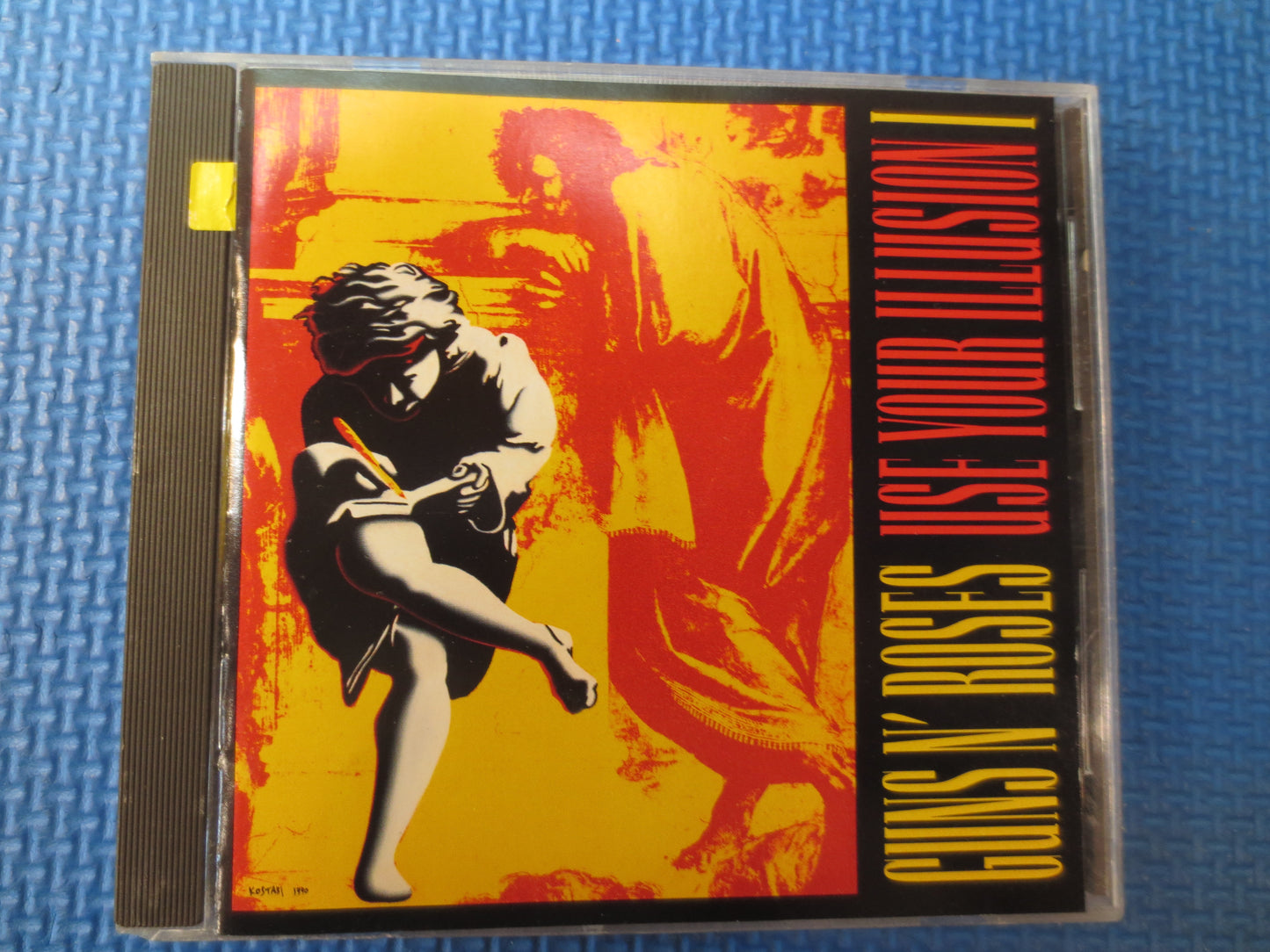 GUNS and ROSES, Use Your ILLUSION, Guns 'n Roses Cd, Rock Cd, Cd Rock, Rock Lp, Vintage Compact Disc, 1991 Compact Disc