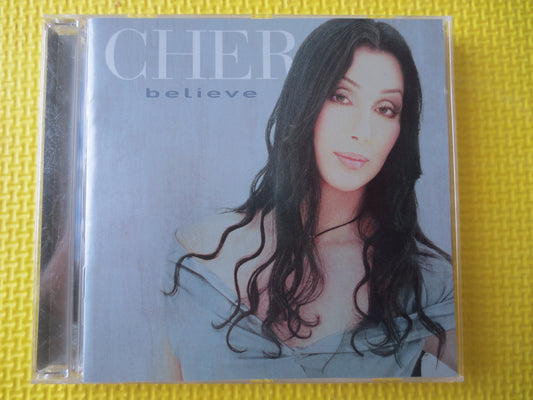 CHER, BELIEVE, Cher Cds, CHER Albums, Cher Compact Disc, Cher Music, Cher Songs, Pop Music Cd, Rock Cd, Cds, 1998 Compact Discs