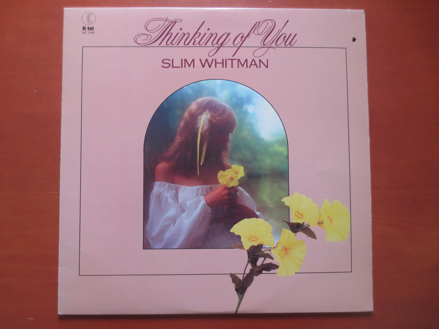 SLIM WHITMAN, Thinking of You, K-TEL Records, Slim Whitman Albums, Slim Whitman Lp, Slim Whitman Vinyl, Lps, 1981 Records