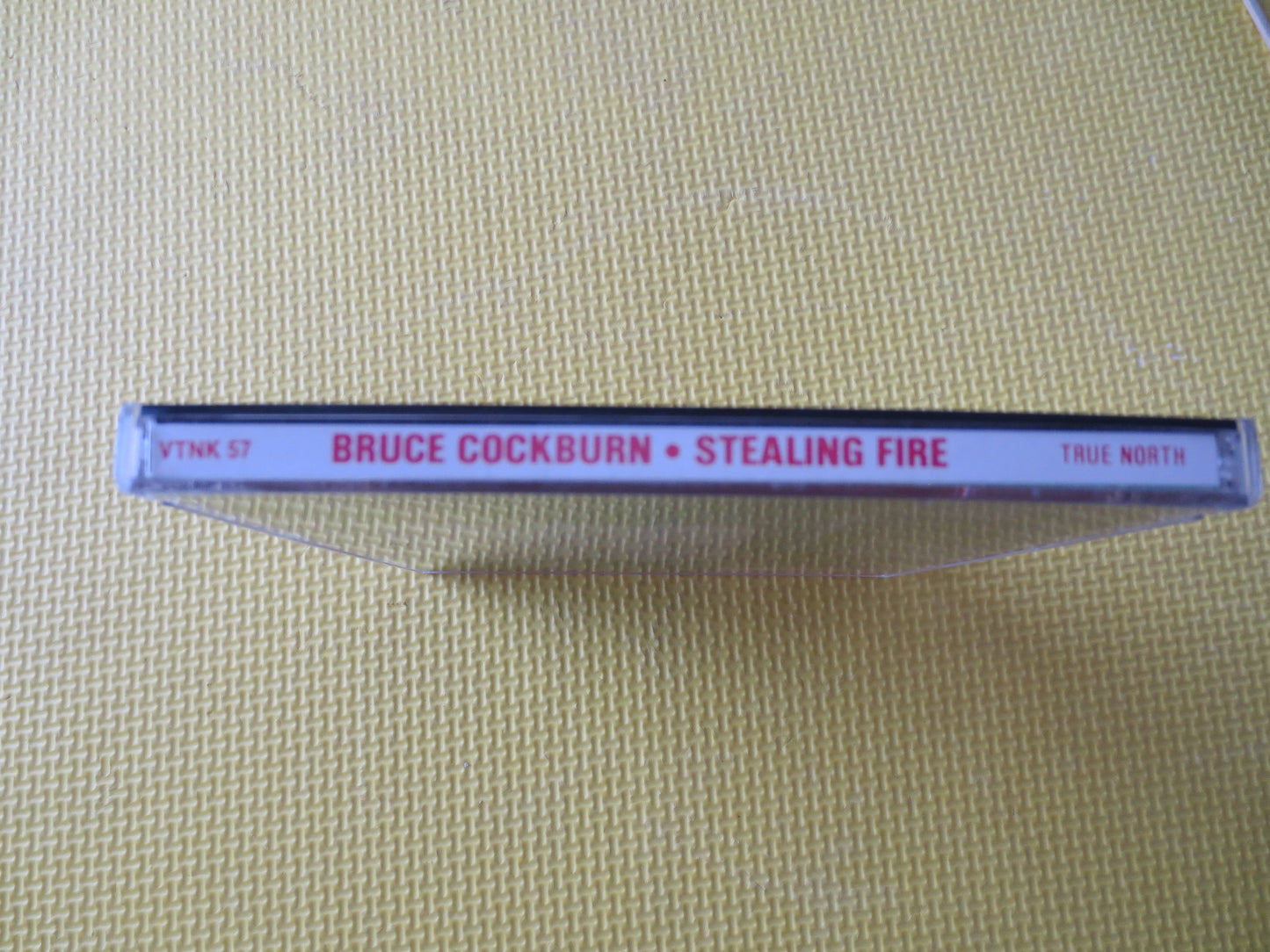 BRUCE COCKBURN, Stealing FIRE, Bruce Cockburn Album,  Bruce Cockburn Cds, Bruce Cockburn lp, Pop Music Cd, 1984 Compact Discs