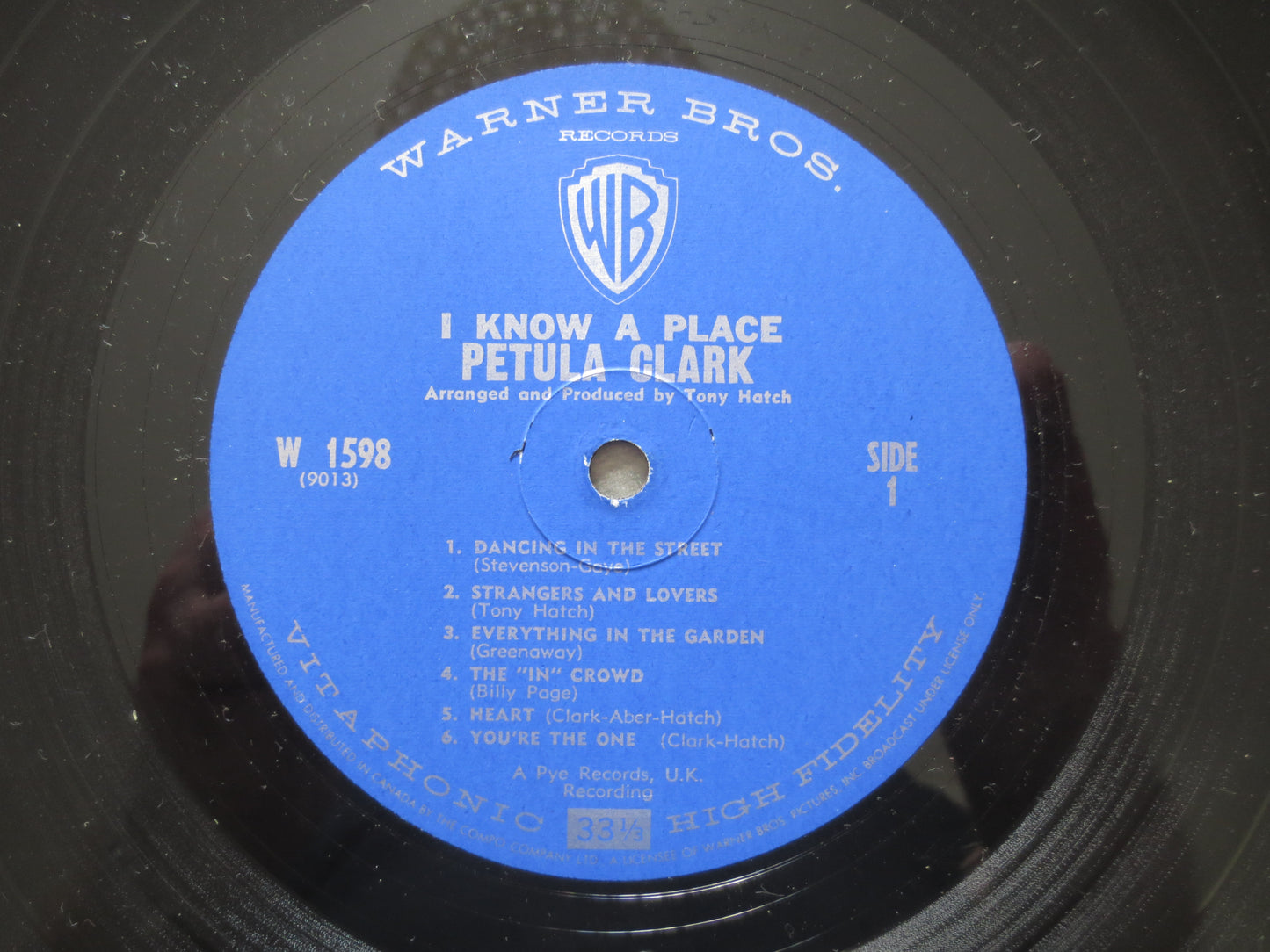 PETULA CLARK, I KNOW a Place, Petula Clark Albums, Petula Clark Vinyl, Petula Clark Lp, Vinyl Lp, Lps, 1965 Records