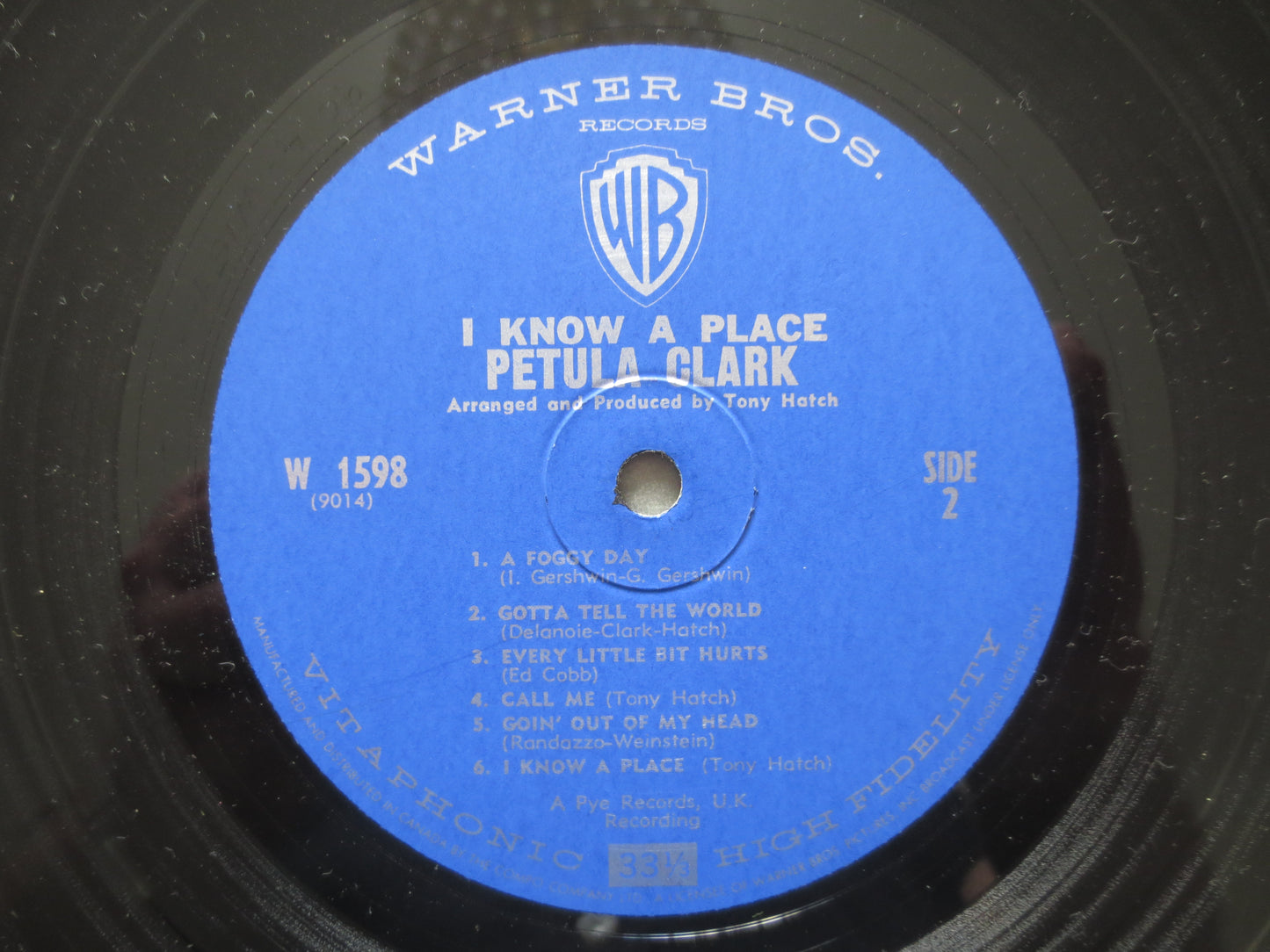 PETULA CLARK, I KNOW a Place, Petula Clark Albums, Petula Clark Vinyl, Petula Clark Lp, Vinyl Lp, Lps, 1965 Records