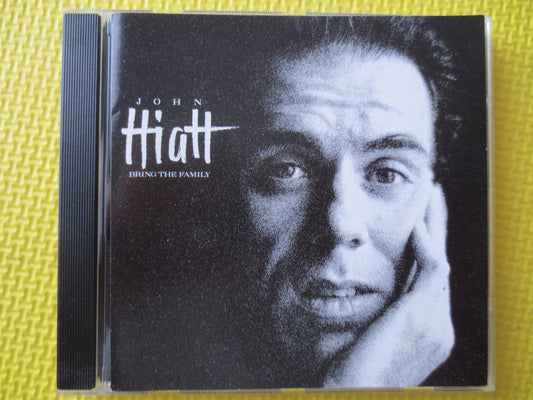 JOHN HIATT, Bring The FAMILY, John Hiatt Cd, John Hiatt Lp, Rock Album, Classic Rock Cd, Classic Rock Cds, 1987 Compact Disc