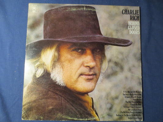 CHARLIE RICH Record, Behind Closed Doors, Charlie Rich Albums, Charlie Rich Vinyl, Charlie Rich Lp, Vinyl Lp, 1973 Records