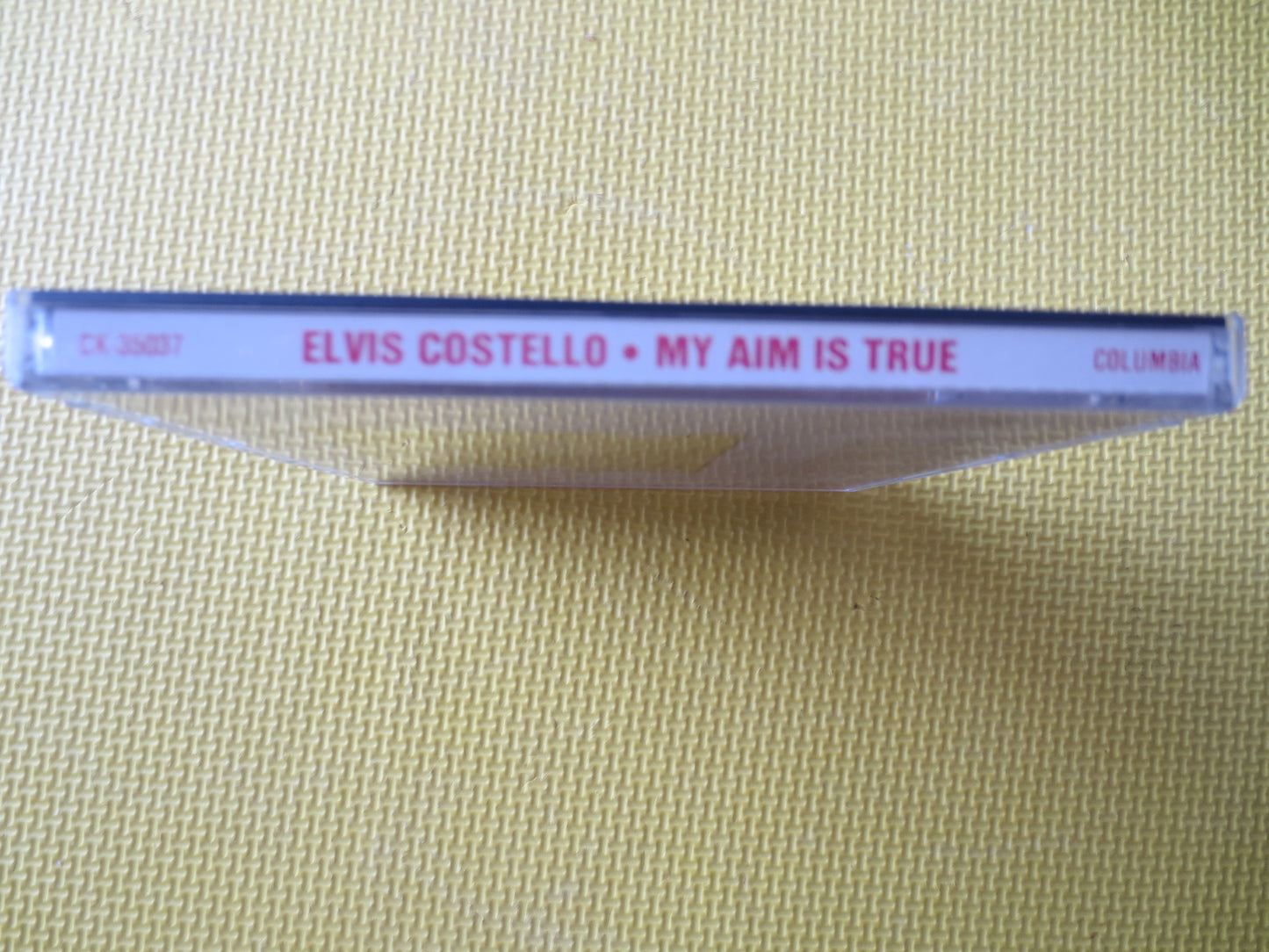 ELVIS COSTELLO, My Aim is TRUE, Elvis Costello Cd, Elvis Costello Lp, Elvis Costello Album, Classic Rock Cd, 1986 Compact Disc