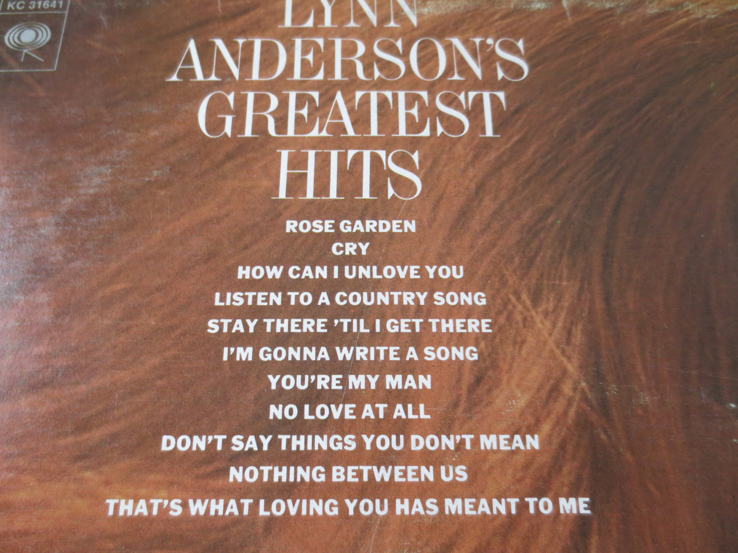 LYNN ANDERSON, GREATEST Hits, Lynn Anderson Vinyl, Rose Garden, Country Records, Lynn Anderson Album, Country, 1972 Records