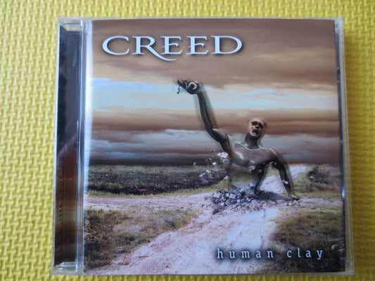 CREED, HUMAN Clay, CREED Cds, Rock Cds, Creed Albums, Alternative Rock, Classic Rock Cds, Music Cd, Cds, 1999 Compact Discs