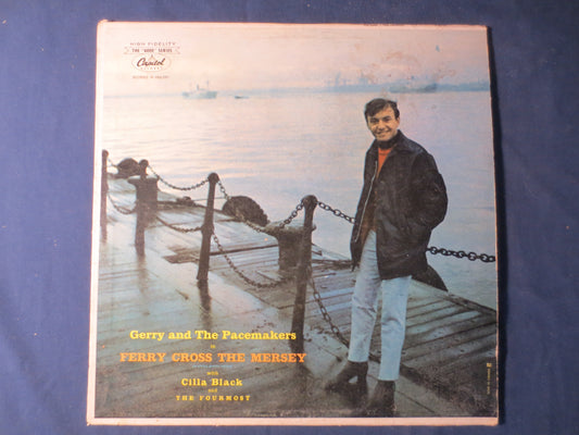 GERRY and the PACEMAKERS, FERRY Cross the Mersey, Vintage Vinyl, Record Vinyl, Record, Vinyl Record, Vinyl, 1965 Records