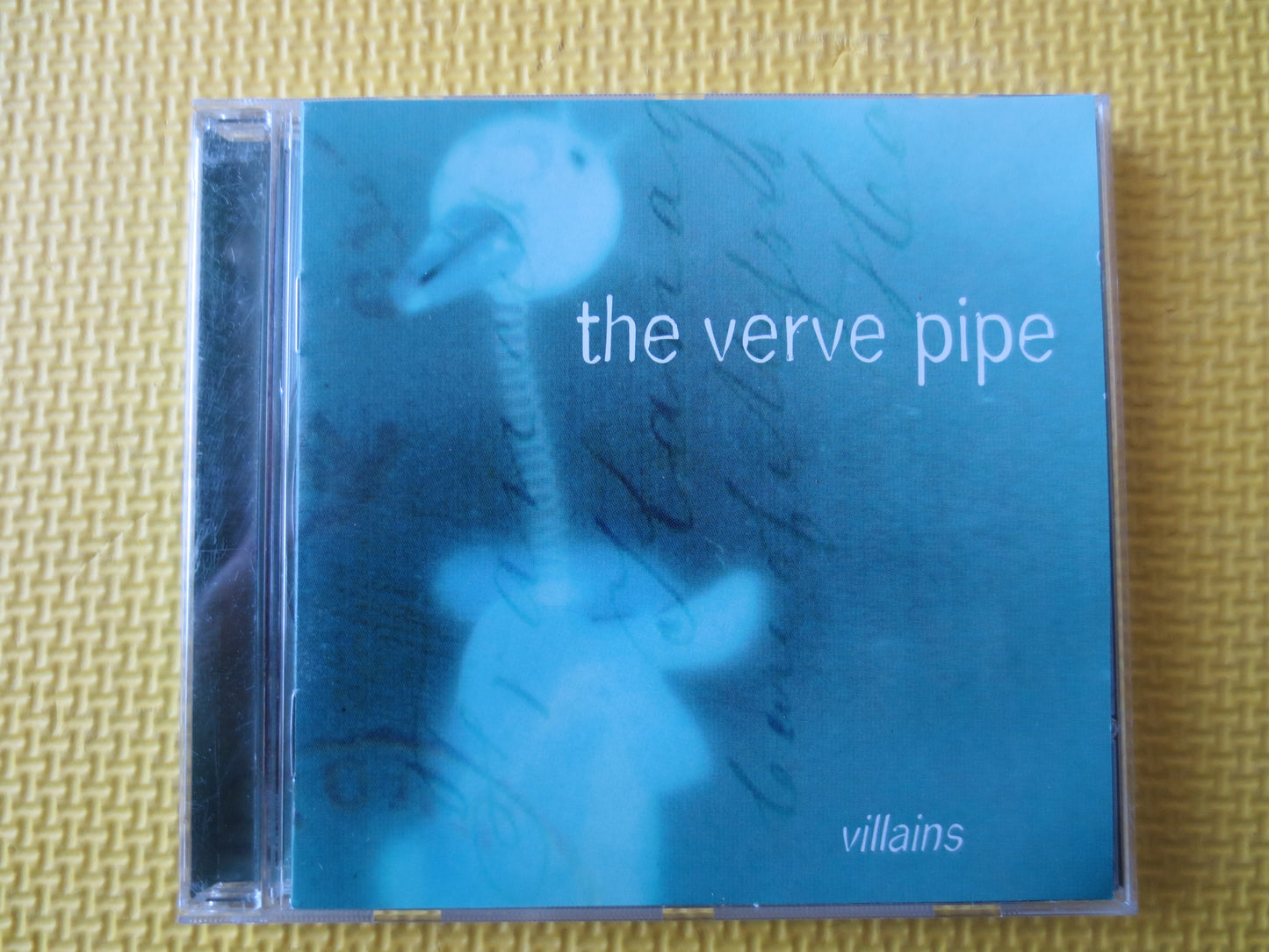 The VERVE PIPE, VILLAINS, The Verve Pipe Cd, Rock Cds, The Verve Pipe Album, Classic Rock Cds, Music Cd, Cd, 1996 Compact Discs