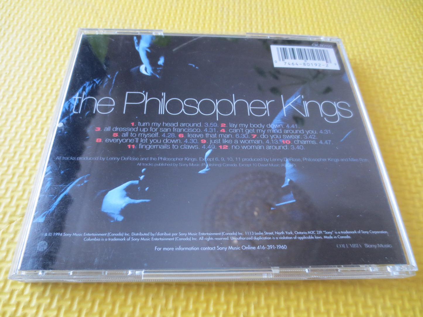 The PHILOSOPHER KINGS, Rock Cds, Philosopher Kings Cd, Philosopher Kings Lp, Classic Rock Cds, Music Cd, 1994 Compact Discs