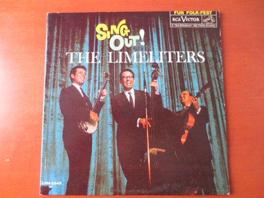 The LIMELITERS, SING Out, The Limeliters Album, Limeliters Records, Folk Records, Folk Album, Vinyl Album, 1962 Records