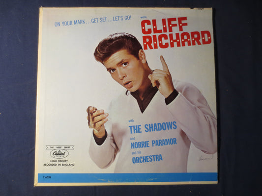 CLIFF RICHARD Record, On Your Mark, Cliff Richard Album, Cliff Richard Vinyl, Cliff Richard Lp, Vintage Vinyl, 1963 Records