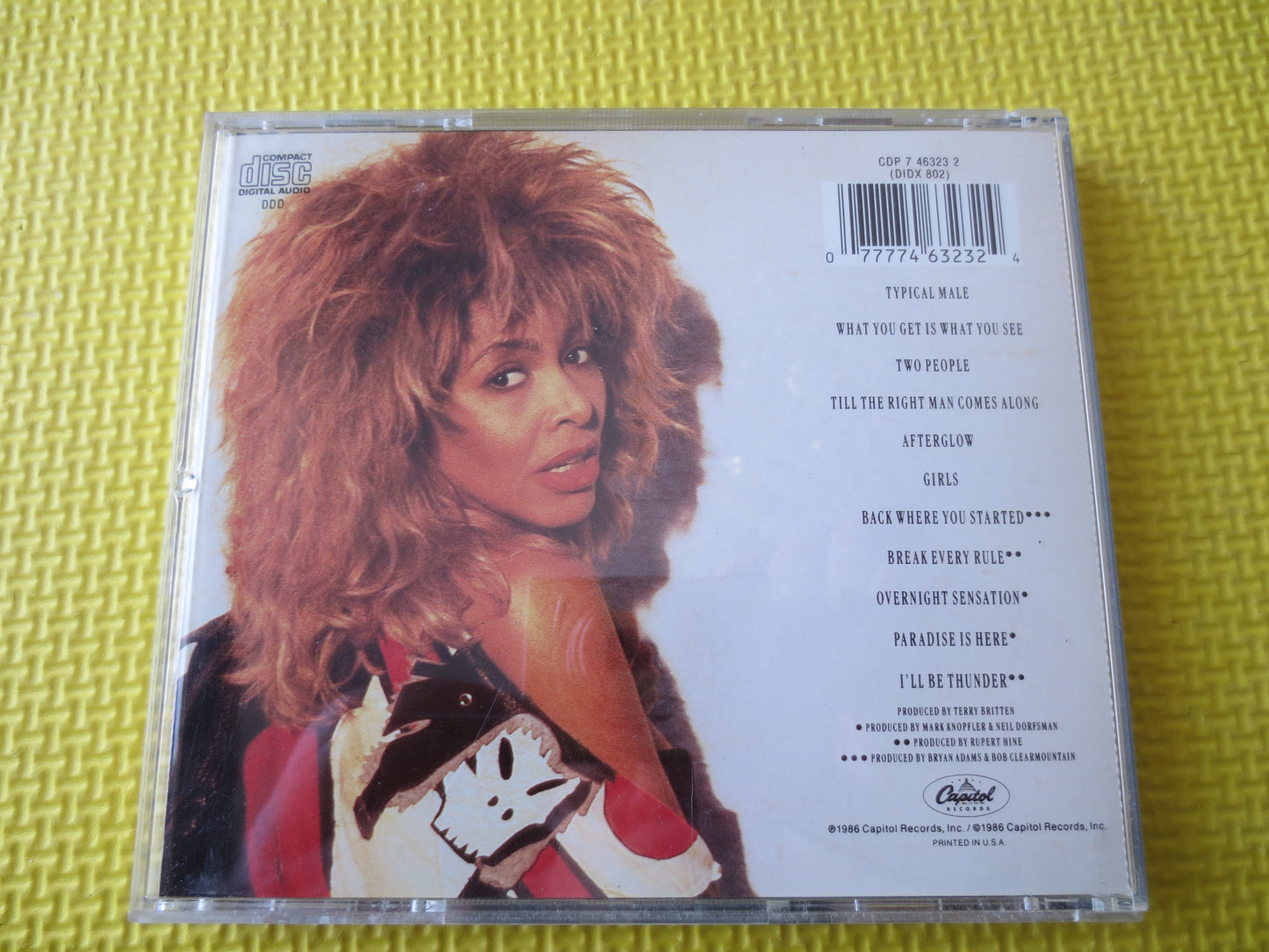 TINA TURNER, BREAK Every Rule, Tina Turner Lp, Rock Cd, Classic Rock Cd, Music Cd, Cd Music, Disco Cd, Cds, 1986 Compact Disc