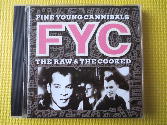 FINE YOUNG CANNIBALS, Raw and The Cooked, Rock Cds, Rock Albums, Rock Music Cds, Classic Rock Cd, Rock Music, 1988 Compact Disc