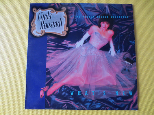 LINDA RONSTADT, What's New, Pop Record, Vintage Vinyl, Record Vinyl, Record, Vinyl Record, Vinyl, Vinyl Lp, 1983 Records