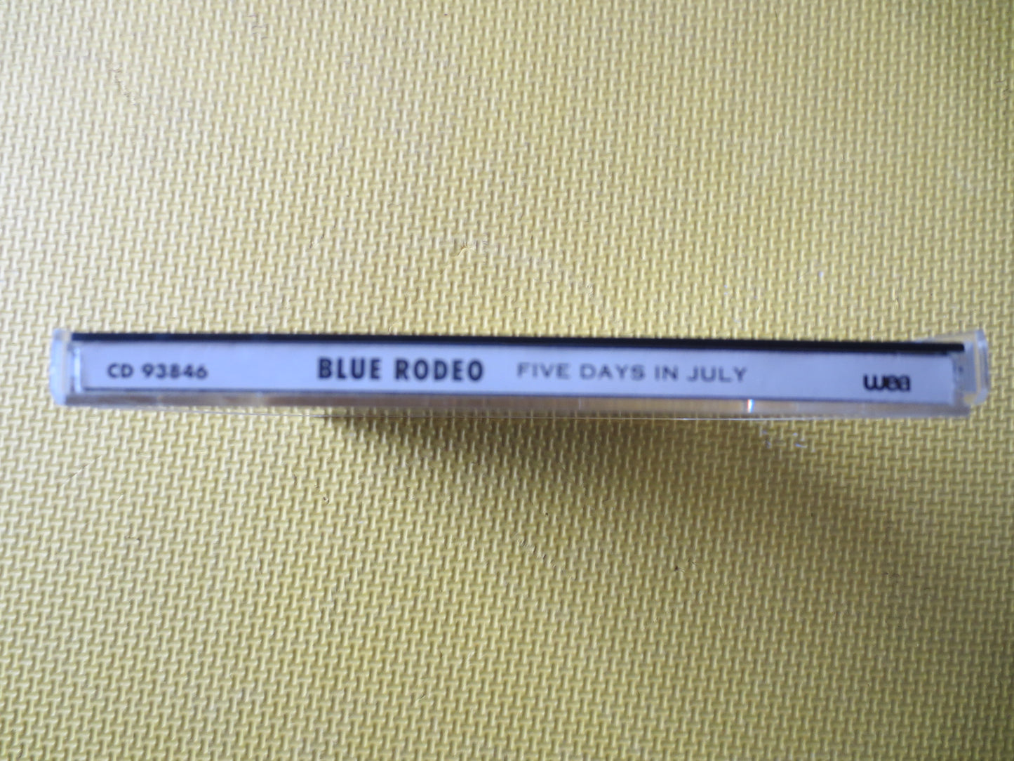 BLUE RODEO, FIVE Days in July, Blue Rodeo Cd, Blue Rodeo Album, Rock Cd, Blue Rodeo Lps, Classic Rock Cd, 1993 Compact Disc