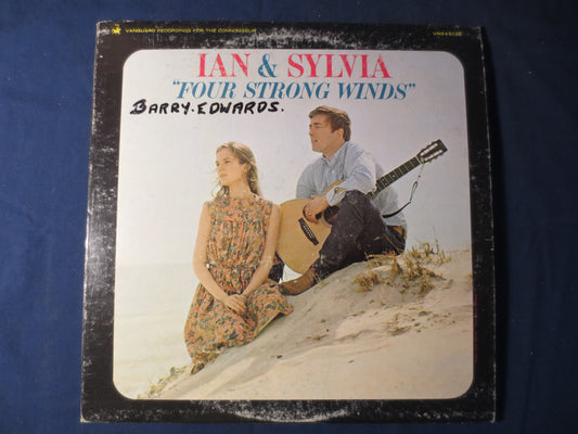 IAN and SYLVIA, Four STRONG Winds, Country Records, Vintage Vinyl, Record Vinyl, Record, Vinyl Record, Vinyl, 1963 Records