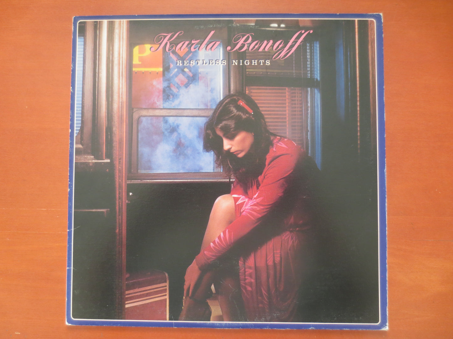 KARLA BONOFF, Restless NIGHTS, Karla Bonoff Album, Karla Bonoff Vinyl, Karla Bonoff Lp, Country Lp, Vinyl Lps, 1977 Records