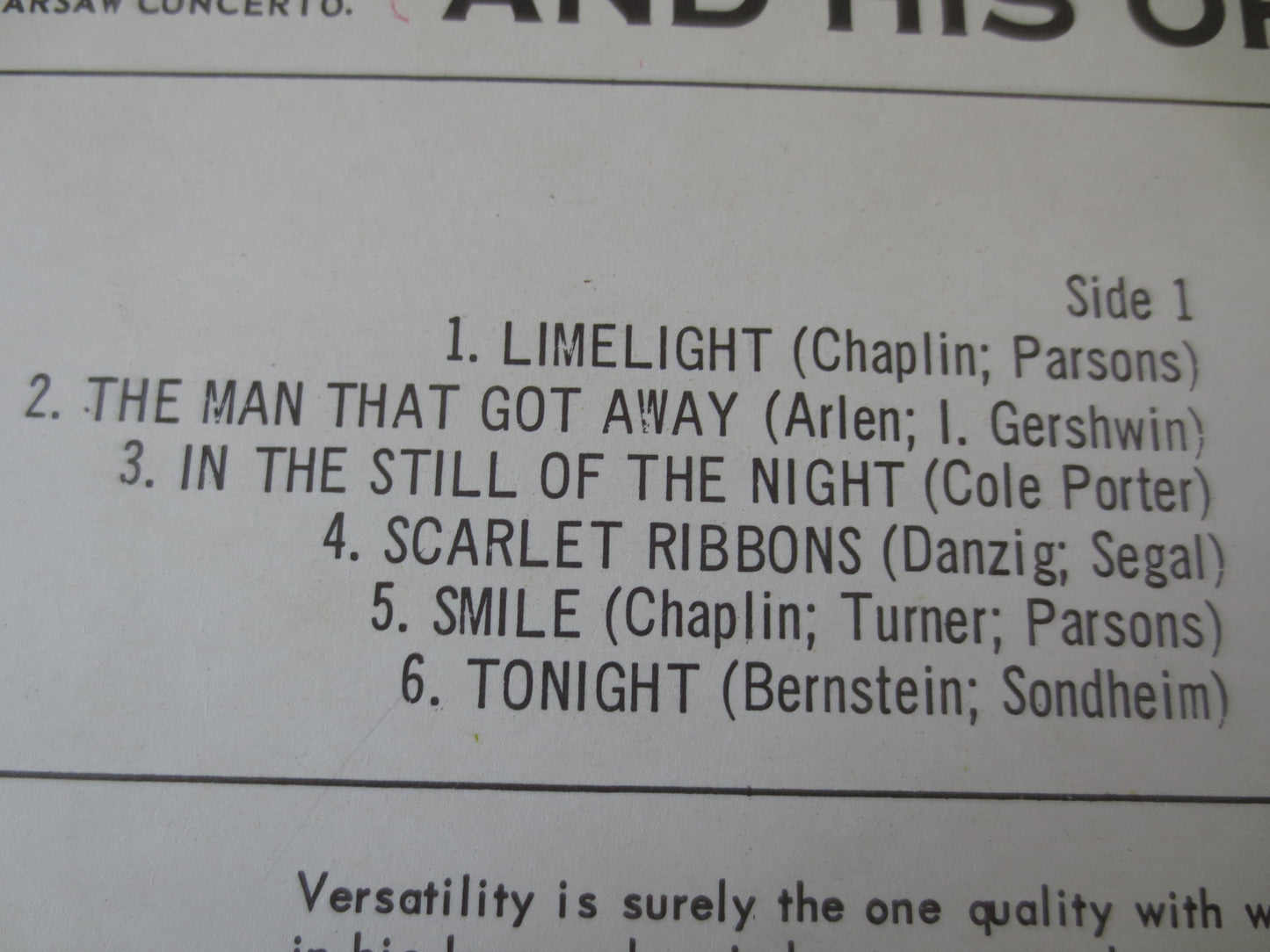 FRANK CHACKSFIELD, Phase 4 Records, The New LIMELIGHT, Jazz Records, Jazz Vinyl, Jazz Albums, Vinyl Record, 1965 Records