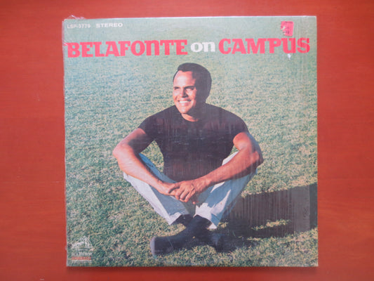 HARRY BELAFONTE, on CAMPUS, Harry Belafonte Lp, Vintage Vinyl, Reggae Vinyl, Records, Vinyl Records, Vinyl, 1967 Records