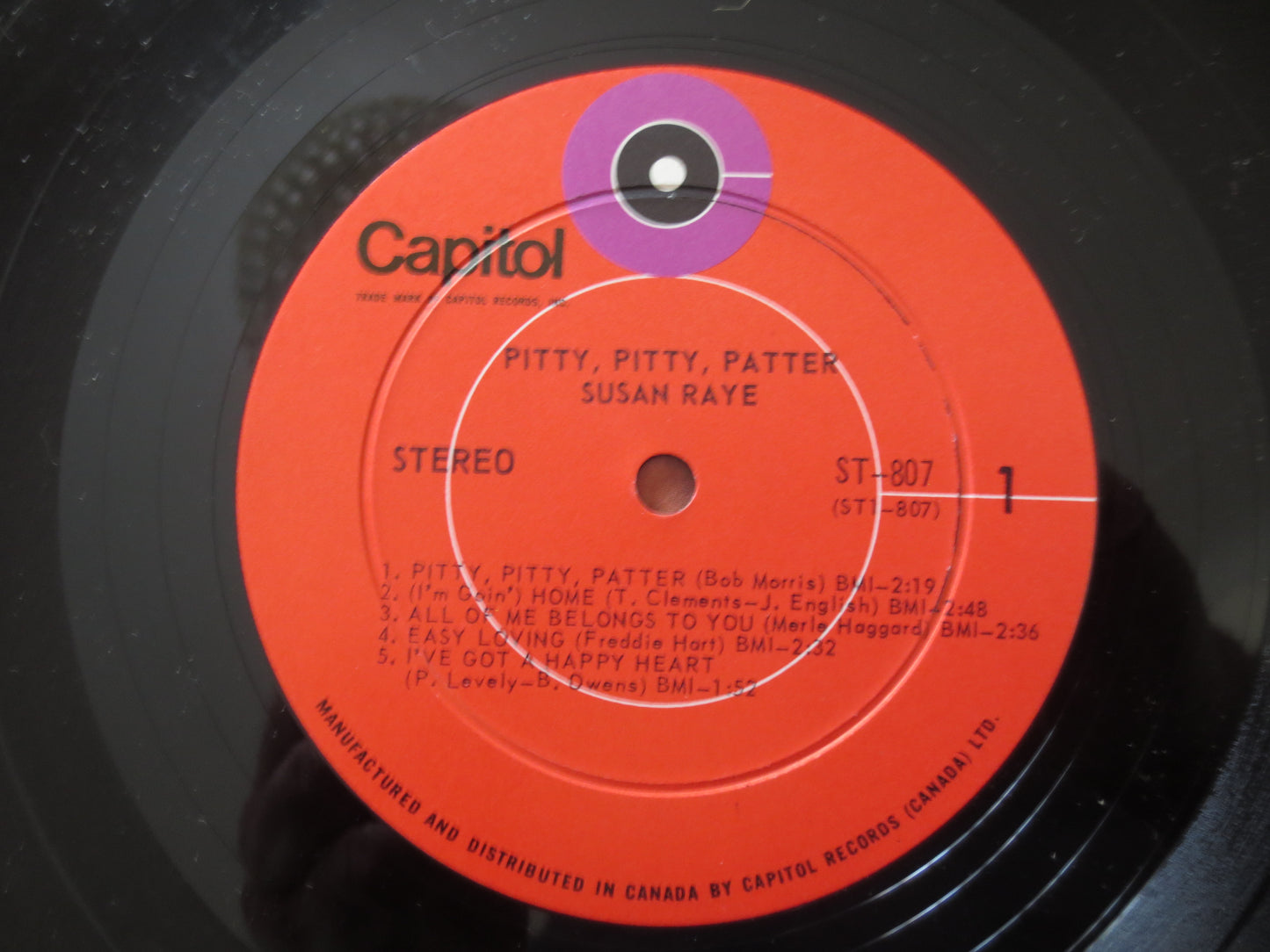 SUSAN RAYE, Pitty Pitty PATTER, Susan Raye Album, Susan Raye Vinyl, Susan Raye Record, Susan Raye Lp, Vinyl, 1971 Records