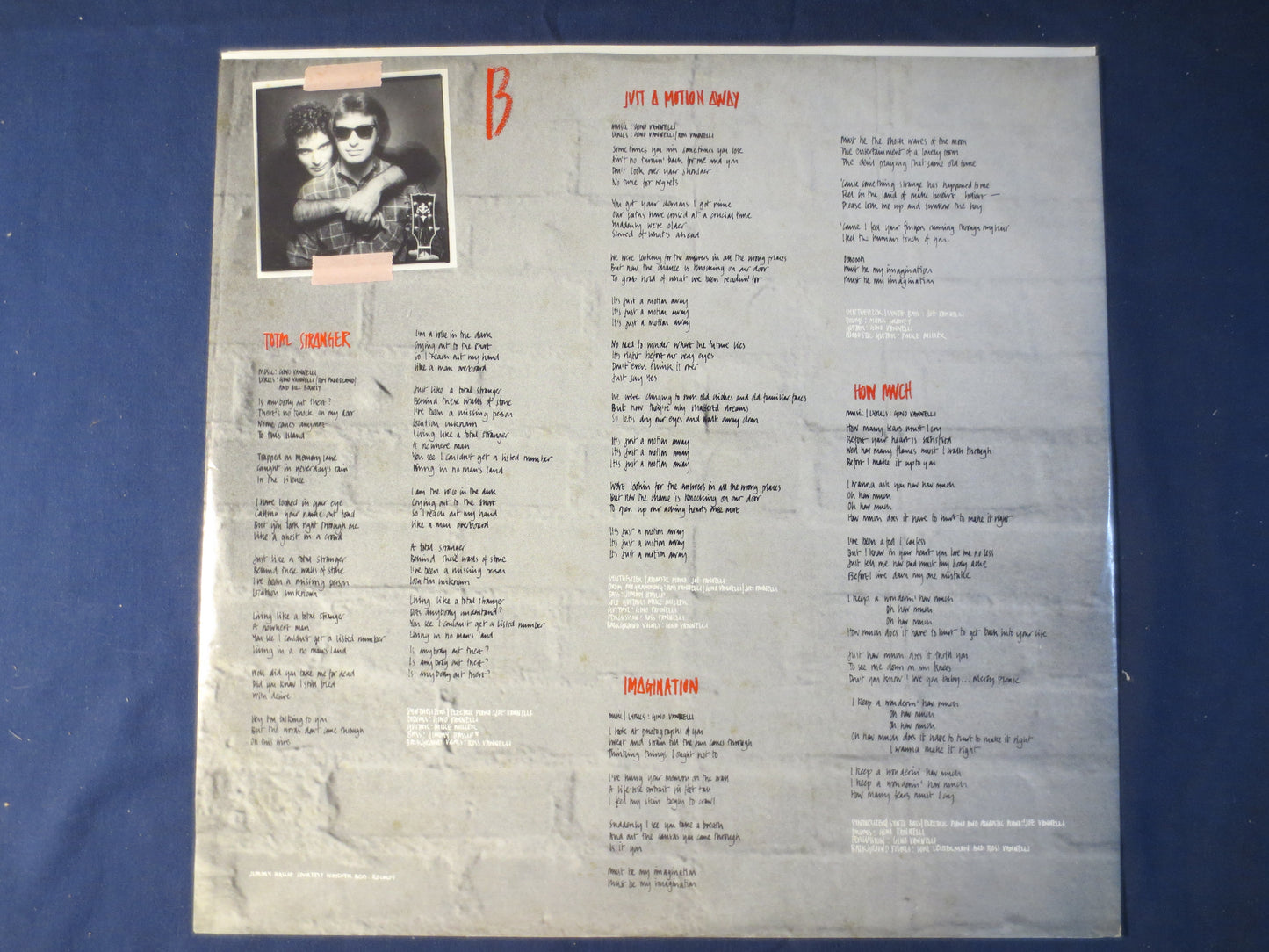 GINO VANNELLI, Black CARS, Gino Vannelli Record, Gino Vannelli Albums, Gino Vannelli Lp, Rock Records, Lps, 1984 Records