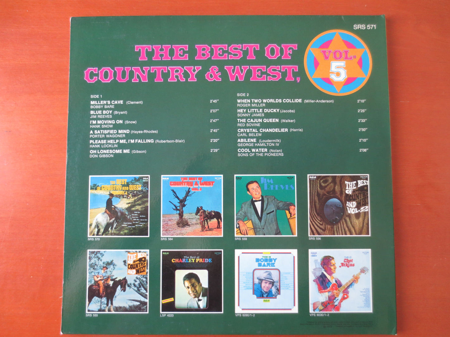 COUNTRY RECORDS, BEST of Country, Country Albums, Country Music, Jim Reeves Records, Country Lp, Vinyl Record, 1973 Records