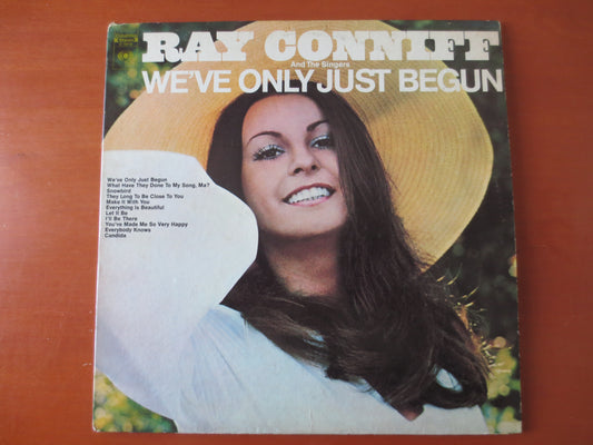 RAY CONNIFF, We've Only Just Begun, Ray Conniff Records, Ray Conniff Albums, Ray Conniff Singers, Vinyl Record, 1970 Record