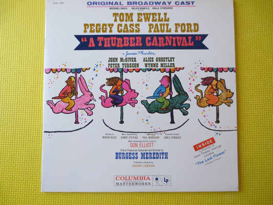 A THURBER CARNIVAL, SOUNDTRACK Album, Soundtrack Albums, Screen Albums, Vinyl Lp, Stage Albums, Soundtrack Lps, 1960 Record