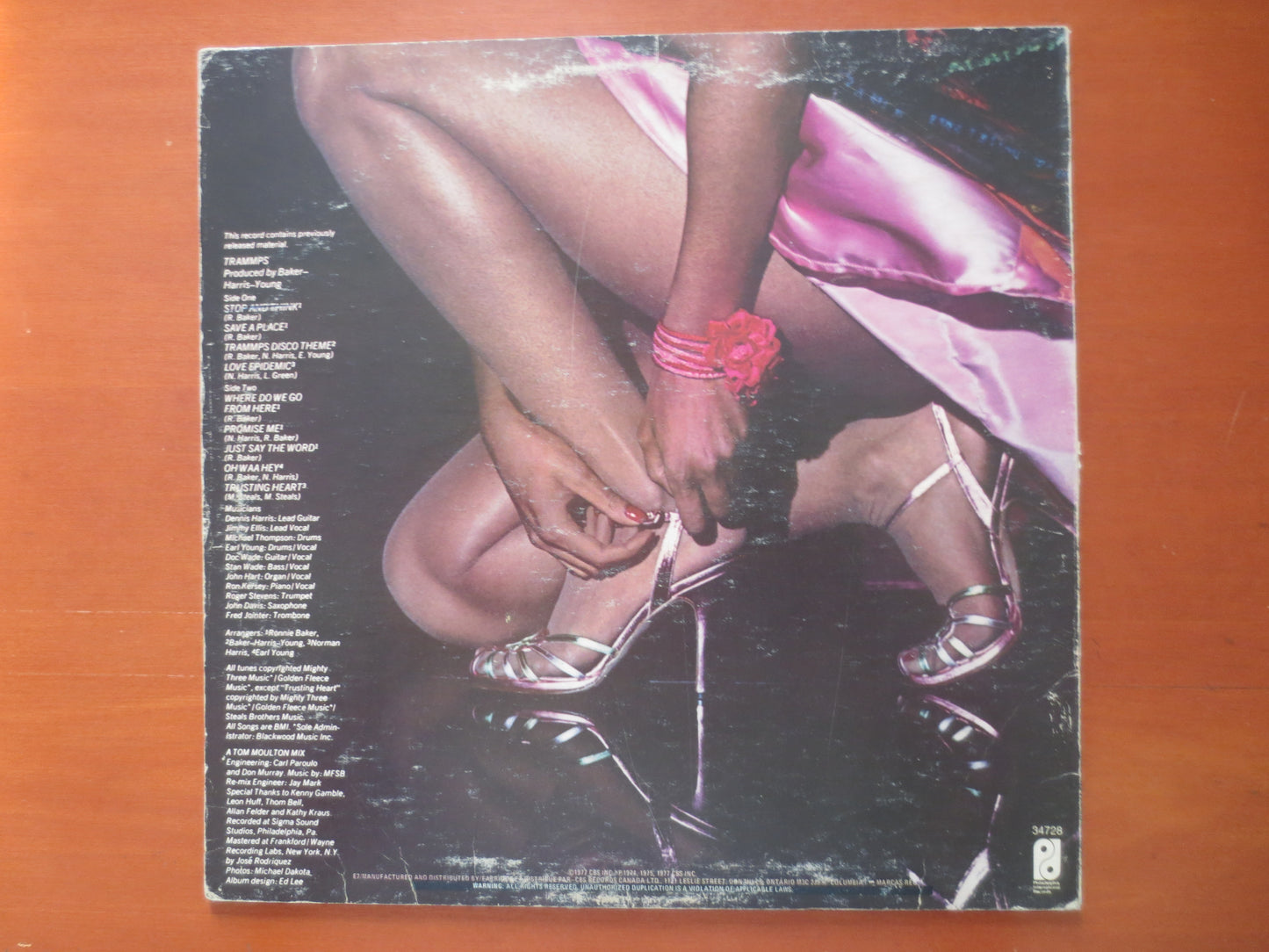 The TRAMMPS, DISCO CHAMPS, The Trammps Album, The Tramps Record, The Trammps Lp, The Trammps Vinyl, Disco Lp, 1977 Records