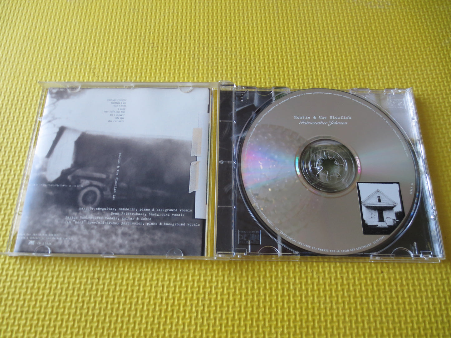 HOOTIE and the BLOWFISH, FAIRWEATHER Johnson, Alternative Rock Cds, Classic Rock Cds, Pop Rock Cds, Music Cd, 1996 Compact Discs