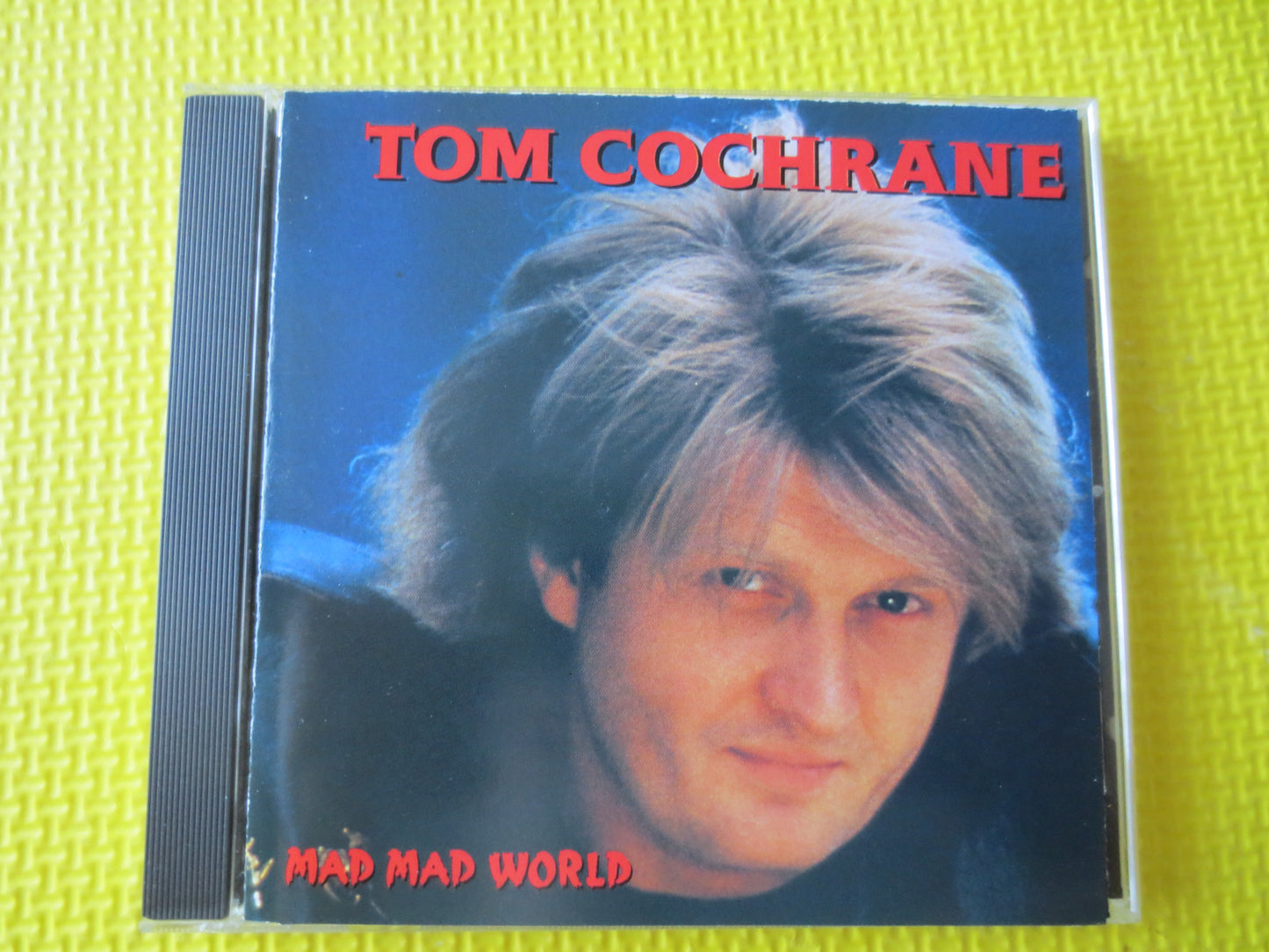 TOM COCHRANE, Mad MAD World, Tom Cochrane Cd, Tom Cochrane Album, Tom Cochrane Lp, Rock cds, Rock Music Cds, 1991 Compact Disc