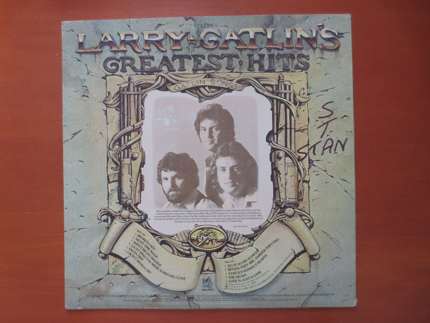 LARRY GATLIN, GREATEST Hits, Larry Gatlin Album, Larry Gatlin Lp, Larry Gatlin Record, Larry Gatlin Vinyl, Lp, 1978 Records