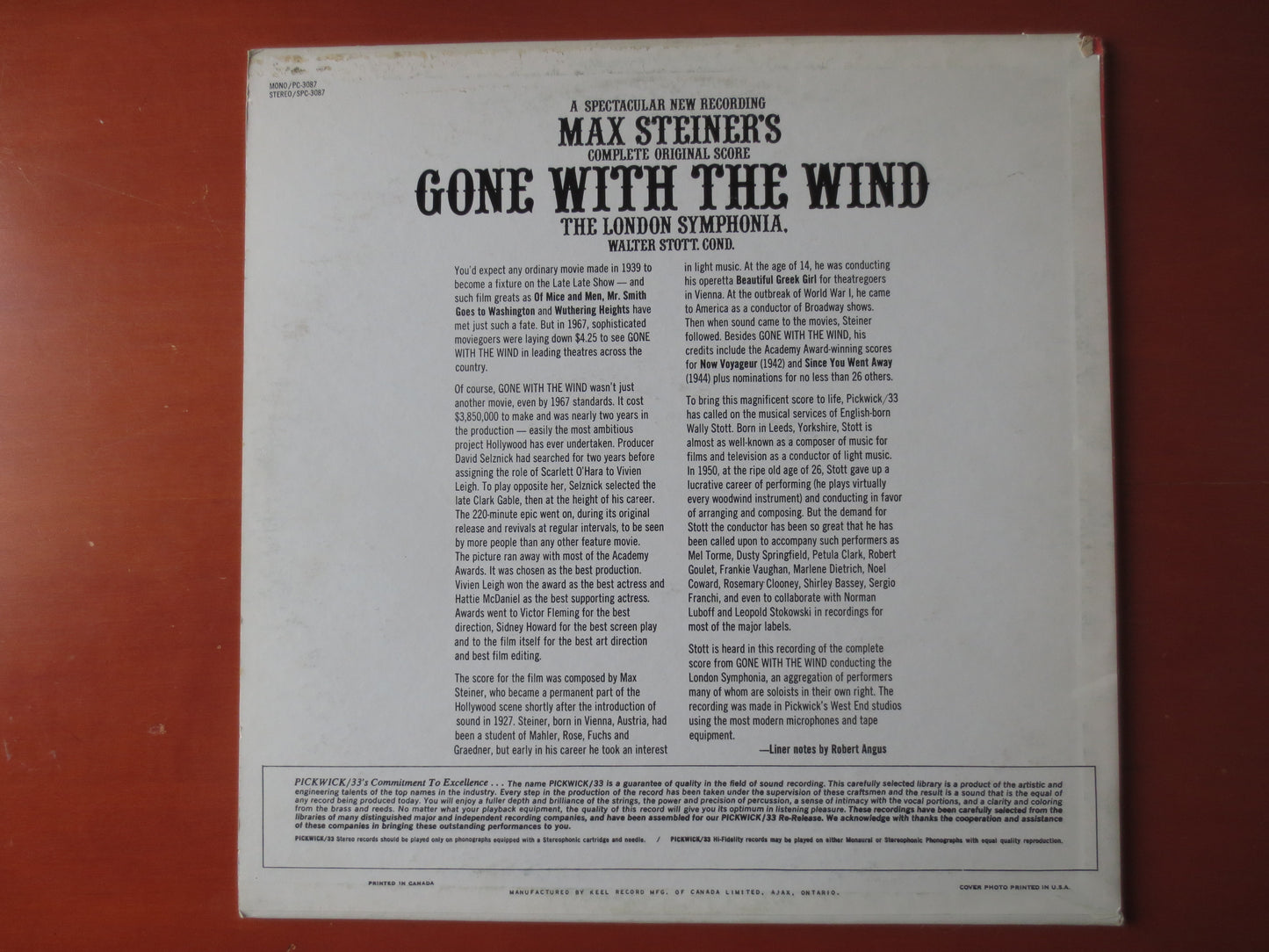 GONE with the WIND, SOUNDTRACK Albums, Movie Records, Vintage Vinyl, Record Vinyl, Records, Vinyl Albums, Lps, 1967 Records