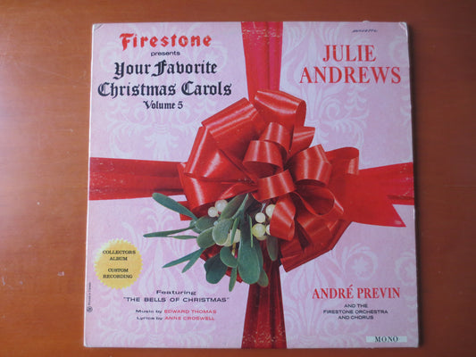 JULIE ANDREWS, CHRISTMAS Songs, Christmas Record, Christmas Vinyl, Christmas Lp, Julie Andrews Records, Vinyl, 1966 Records