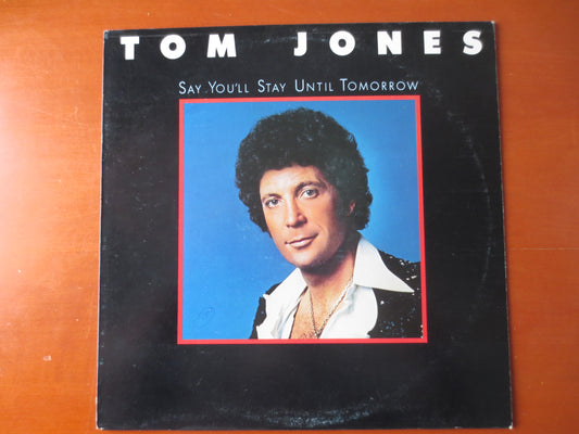 TOM JONES, Say You'll Stay, Tom Jones Records, Tom Jones Albums, Tom Jones Music, Pop Music, Record Vinyl, Lp, 1977 Records