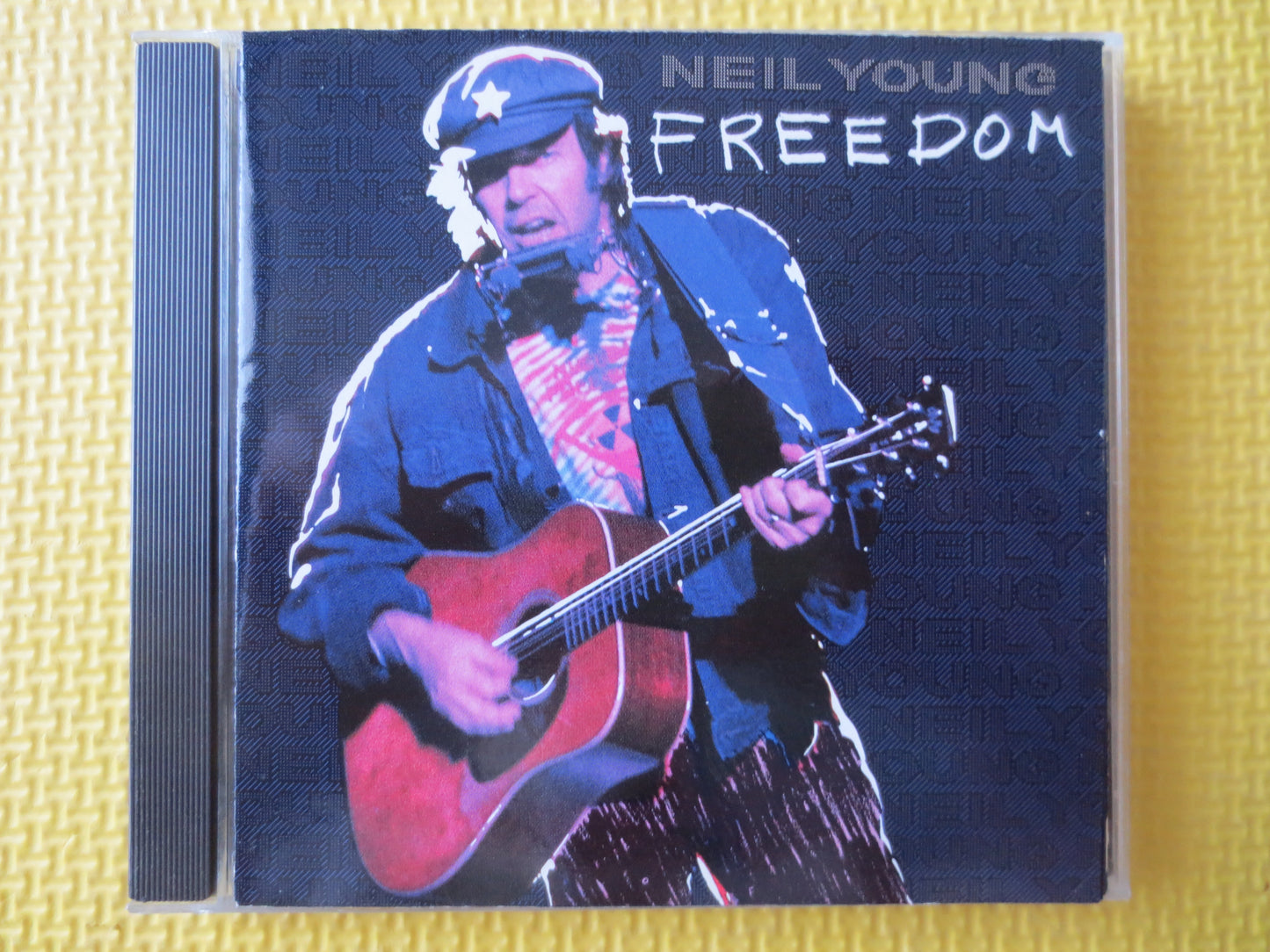 NEIL YOUNG, FREEDOM, Neil Young Cd, Neil Young Lp, Vintage Compact Disc, Neil Young Album, Rock Music Cds, 1989 Compact Disc