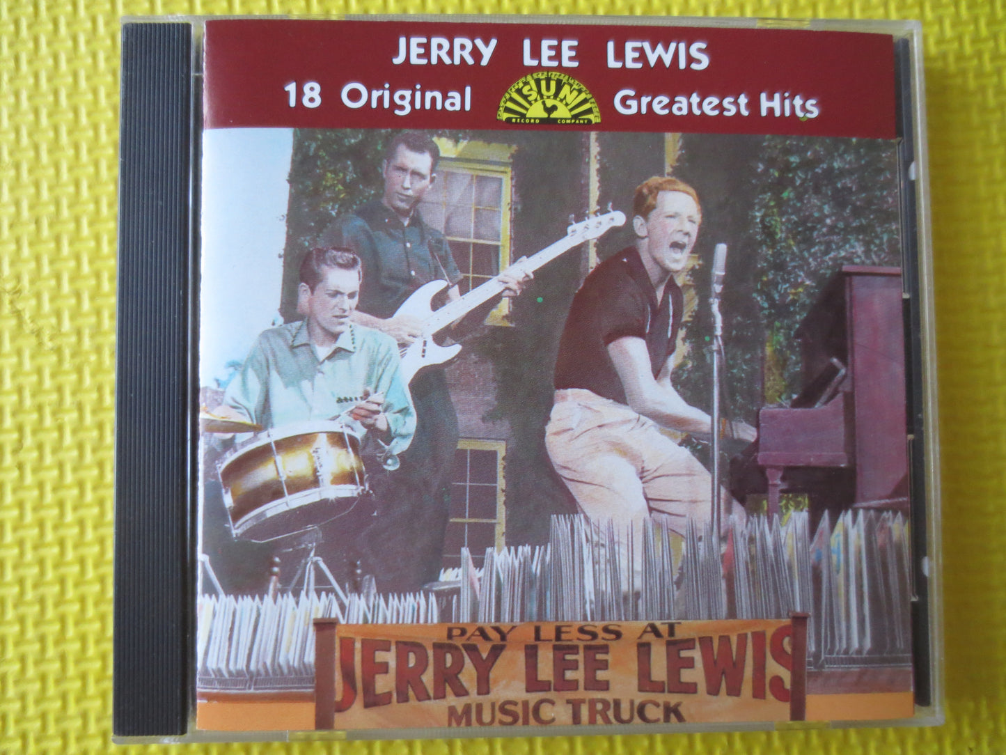 JERRY LEE LEWIS, The Best of Cds, Jerry Lee Lewis Cds, Jerry Lee Lewis Lps, Rock Cds, Rock and Roll Cds, cd, 1984 Compact Discs