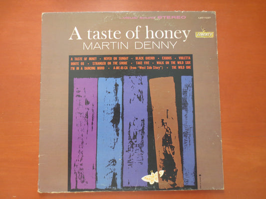 MARTIN DENNY, A TASTE of Honey, Martin Denny Album, Martin Denny Record, Martin Denny Lp, Martin Denny Vinyl, 1962 Records