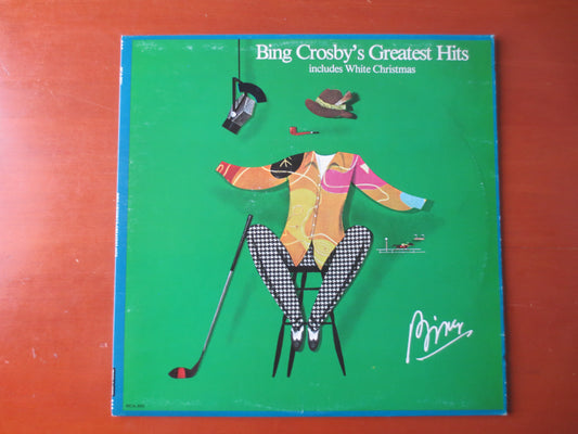 BING CROSBY, GREATEST Hits, Bing Crosby Records, Jazz Record, Vintage Vinyl, Bing Crosby Albums, Records, Lps, 1977 Records