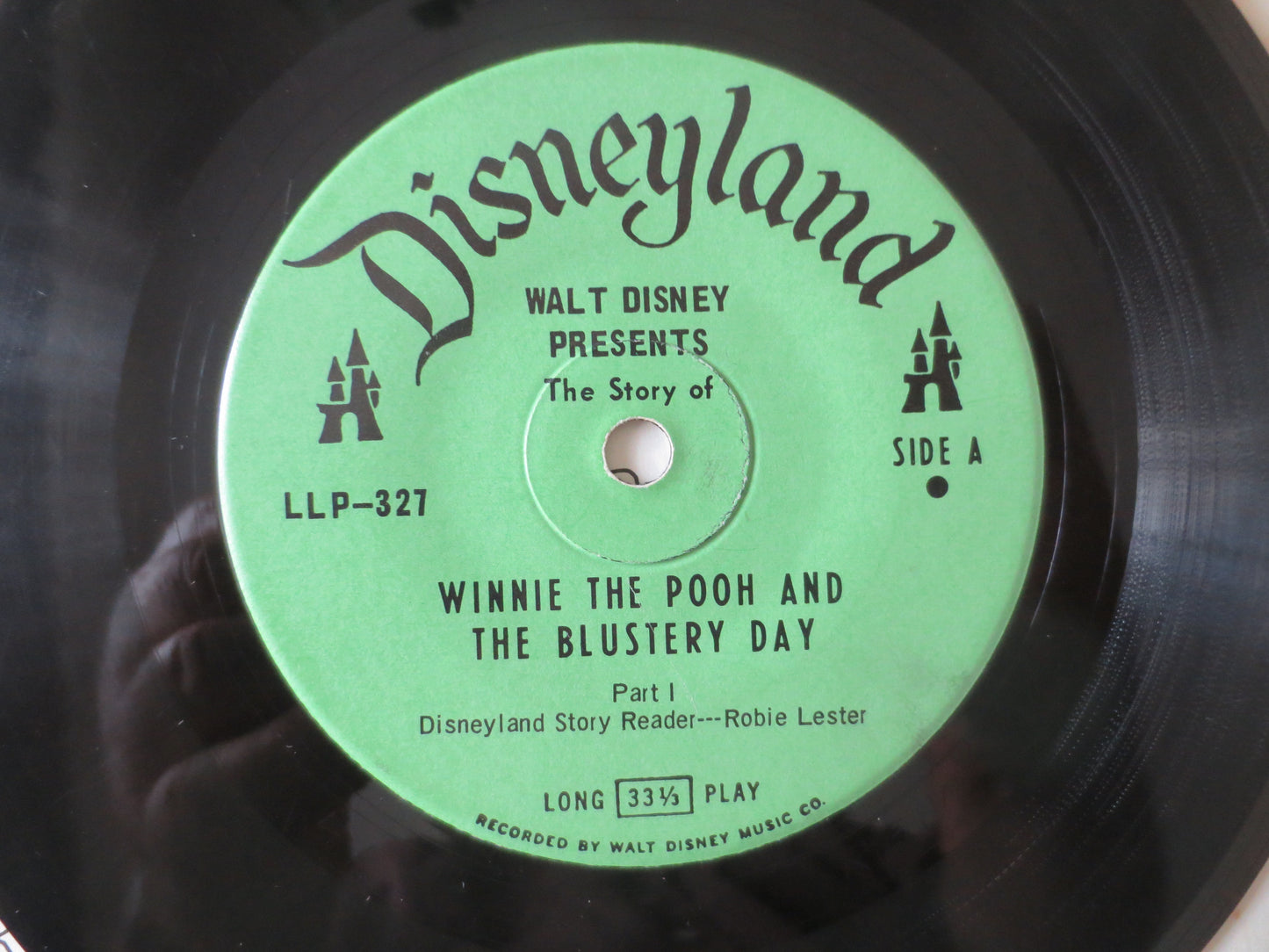 DISNEY Album, WINNIE the POOH, Disneyland Records, Disney Records, Childrens Records, Disney Lp, Vinyl Lp, Lp, 1969 Records