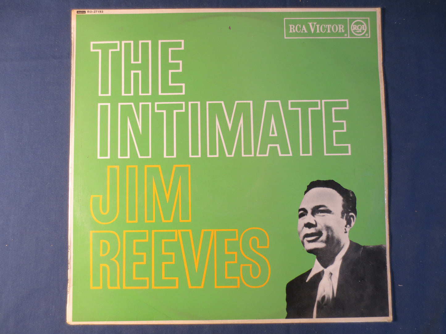 JIM REEVES Records, Jim Reeves Albums, Jim Reeves Vinyl, Jim Reeves Lp,The INTIMATE Jim Reeves, Country Vinyl,1964 Records