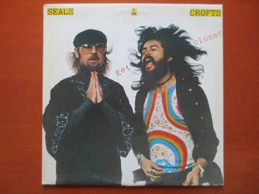 SEALS and CROFT, Get Closer Album, Folk Records, Vintage Vinyl, Records, Vinyl Records, Country Vinyl, Vinyl, 1975 Records